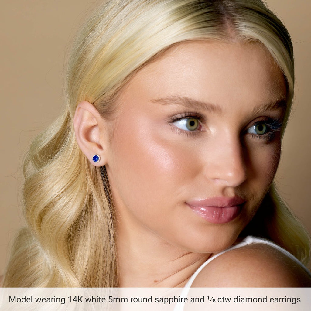 1 1/3 CTW Natural Diamond Earrings in 14k rose gold