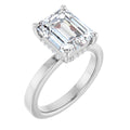 3 7/8 CTW Lab-Grown Diamond Engagement Ring in 14k white gold