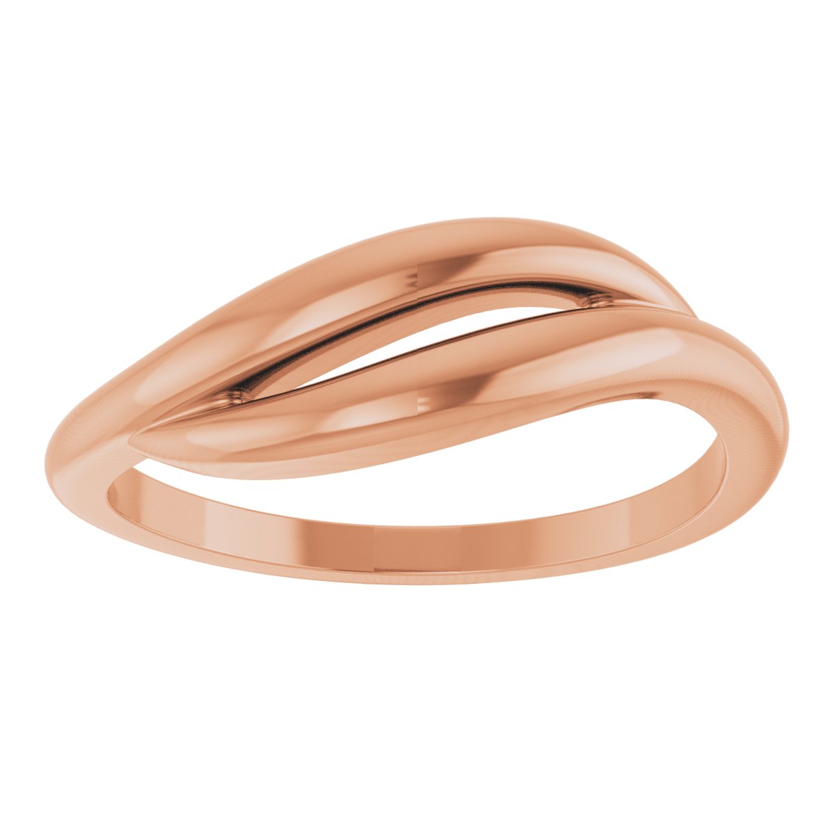Freeform Ring in 14k rose gold