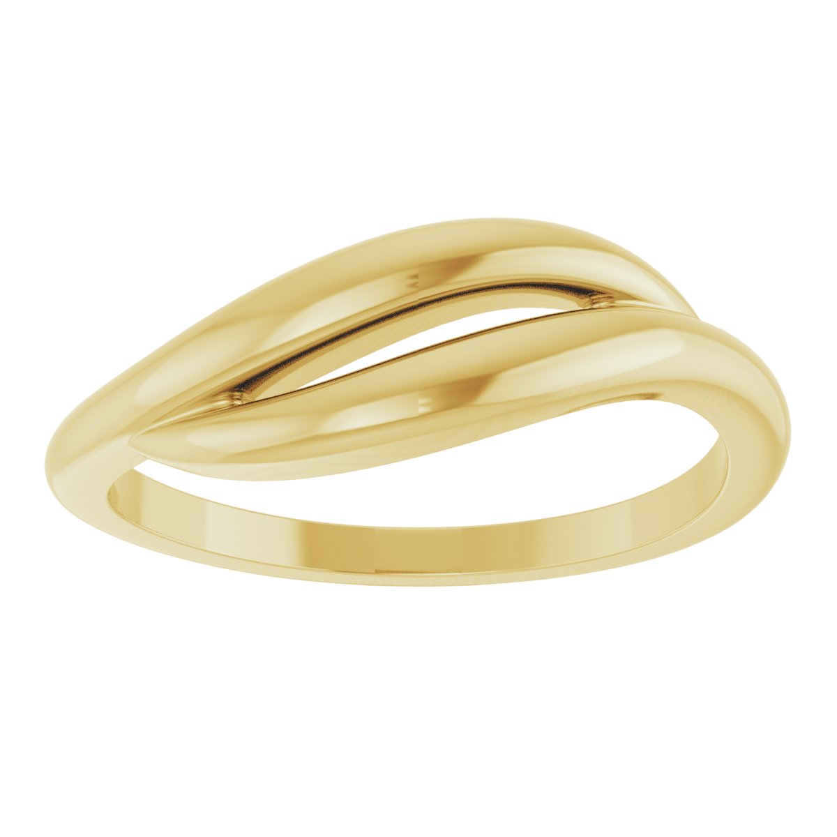 Freeform Ring in 14k yellow gold