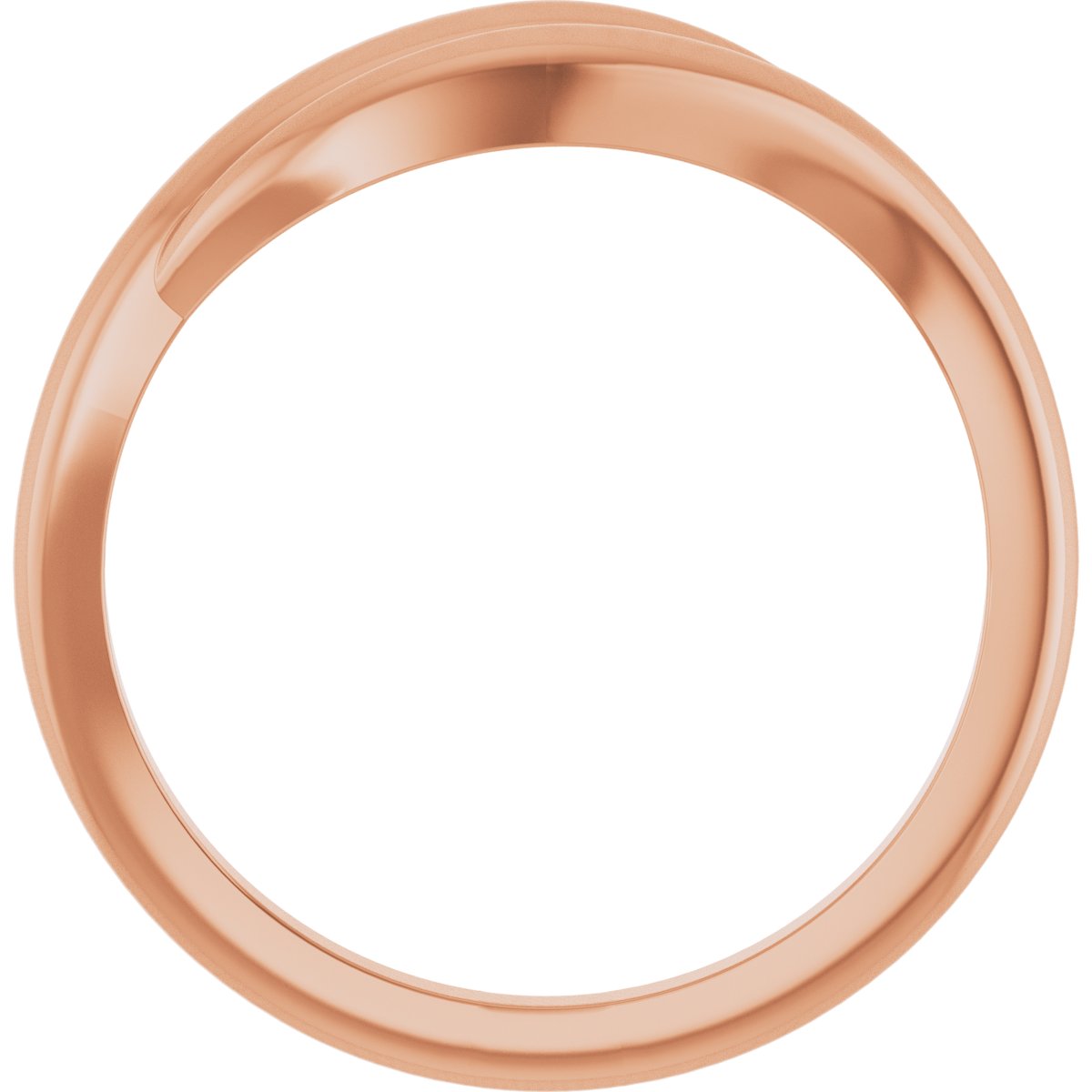 Freeform Ring in 14k rose gold
