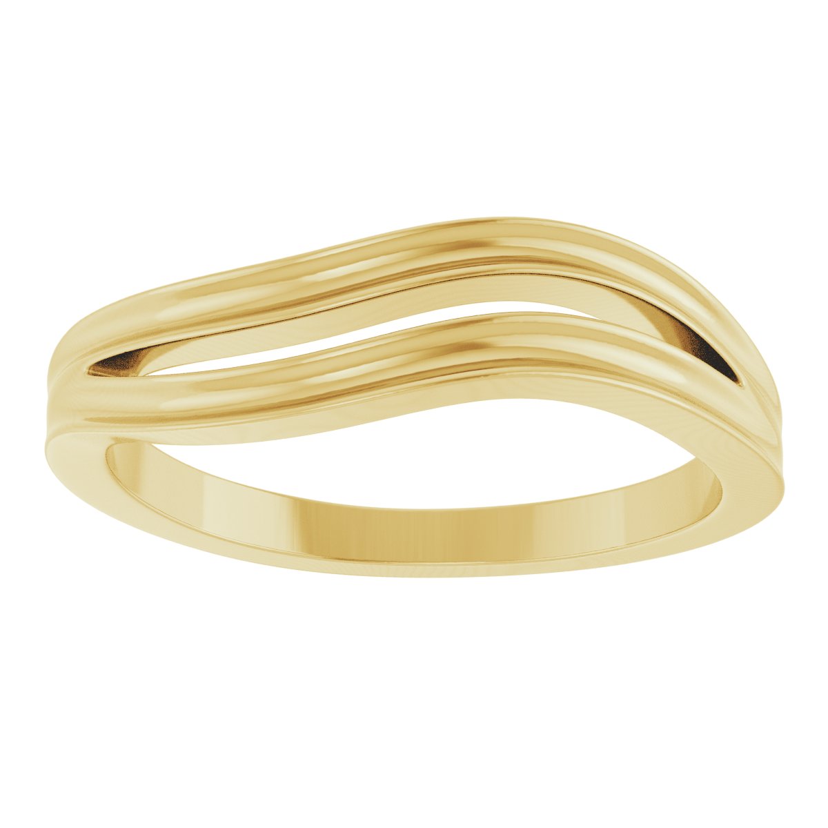 Freeform Ring in 14k yellow gold