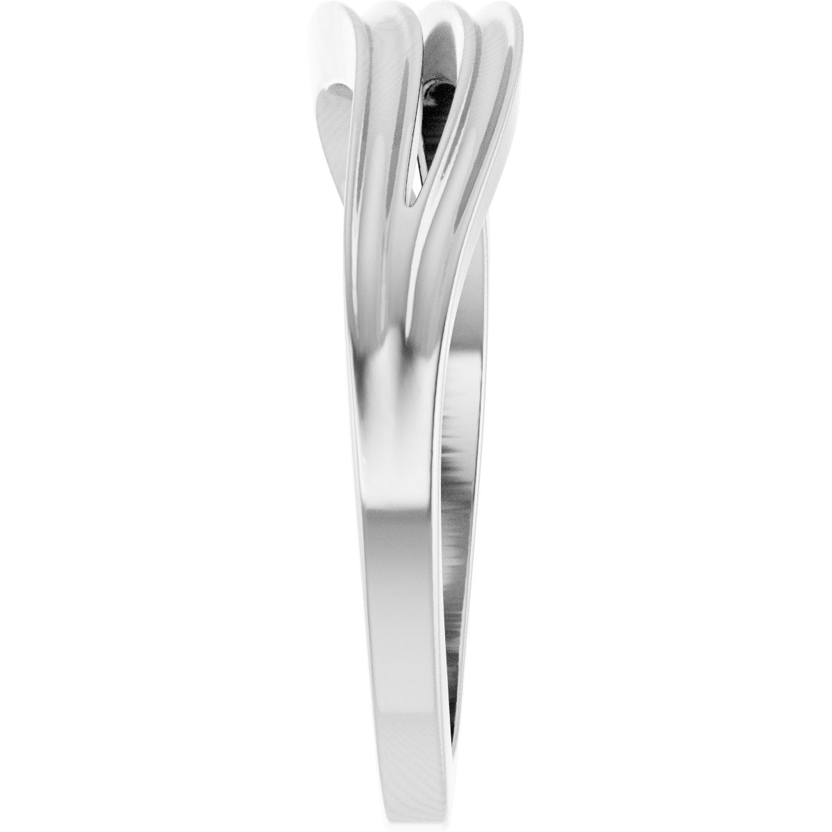 Freeform Ring in 14k white gold