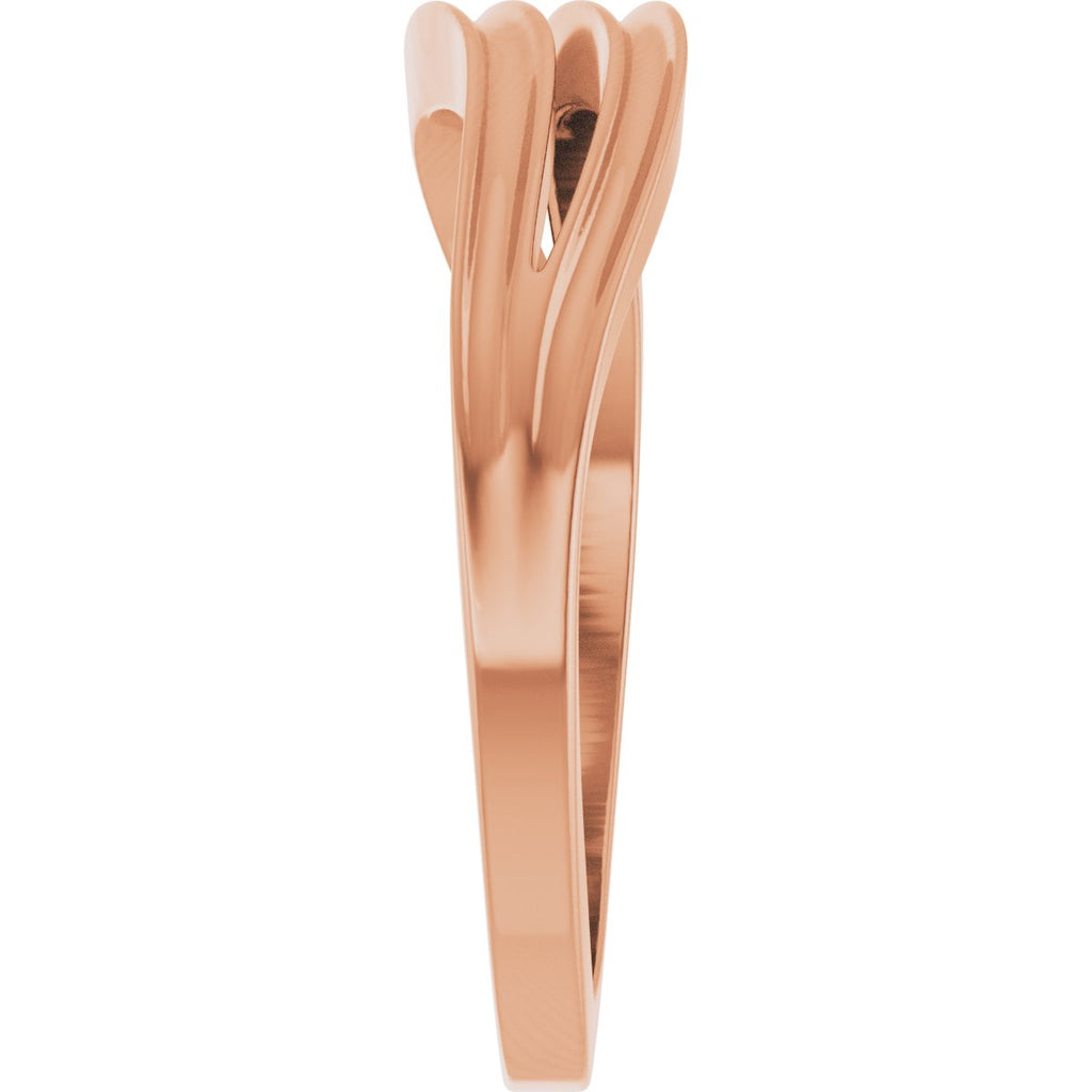 Freeform Ring in 14k rose gold