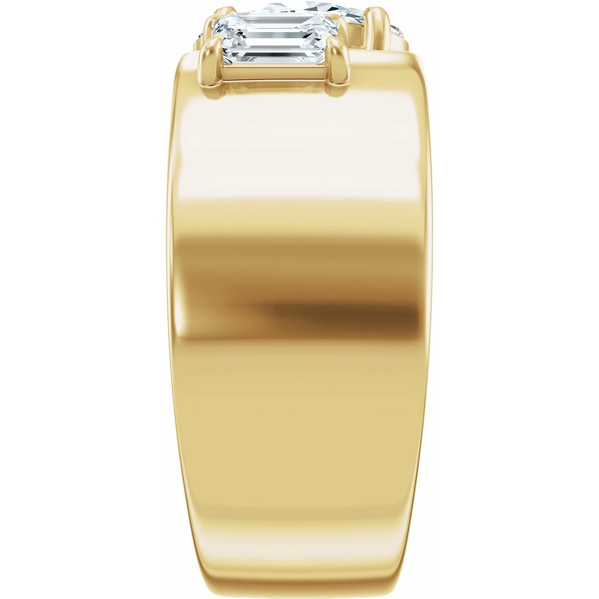 1 1/4 CTW Lab-Grown Diamond Two-Stone Engagement Ring in 14k yellow gold