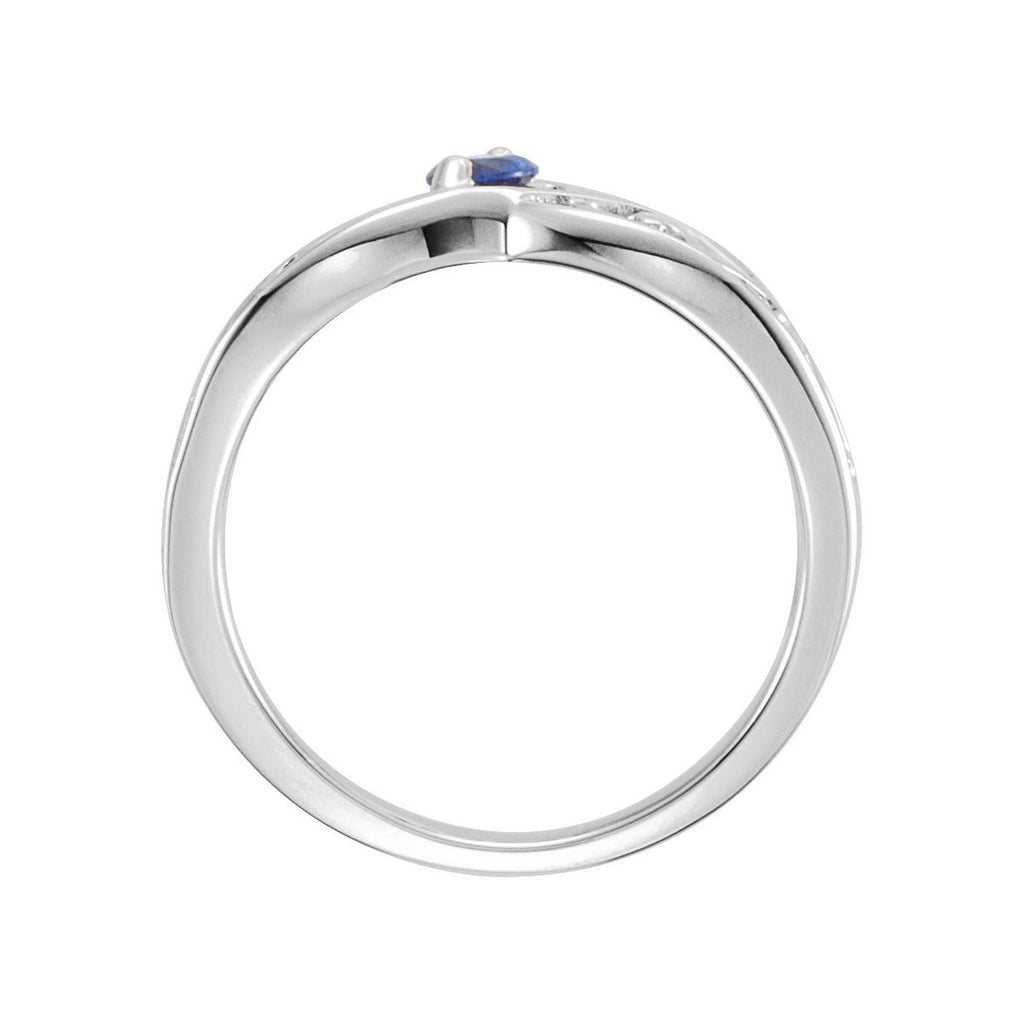 Family Criss-Cross Ring