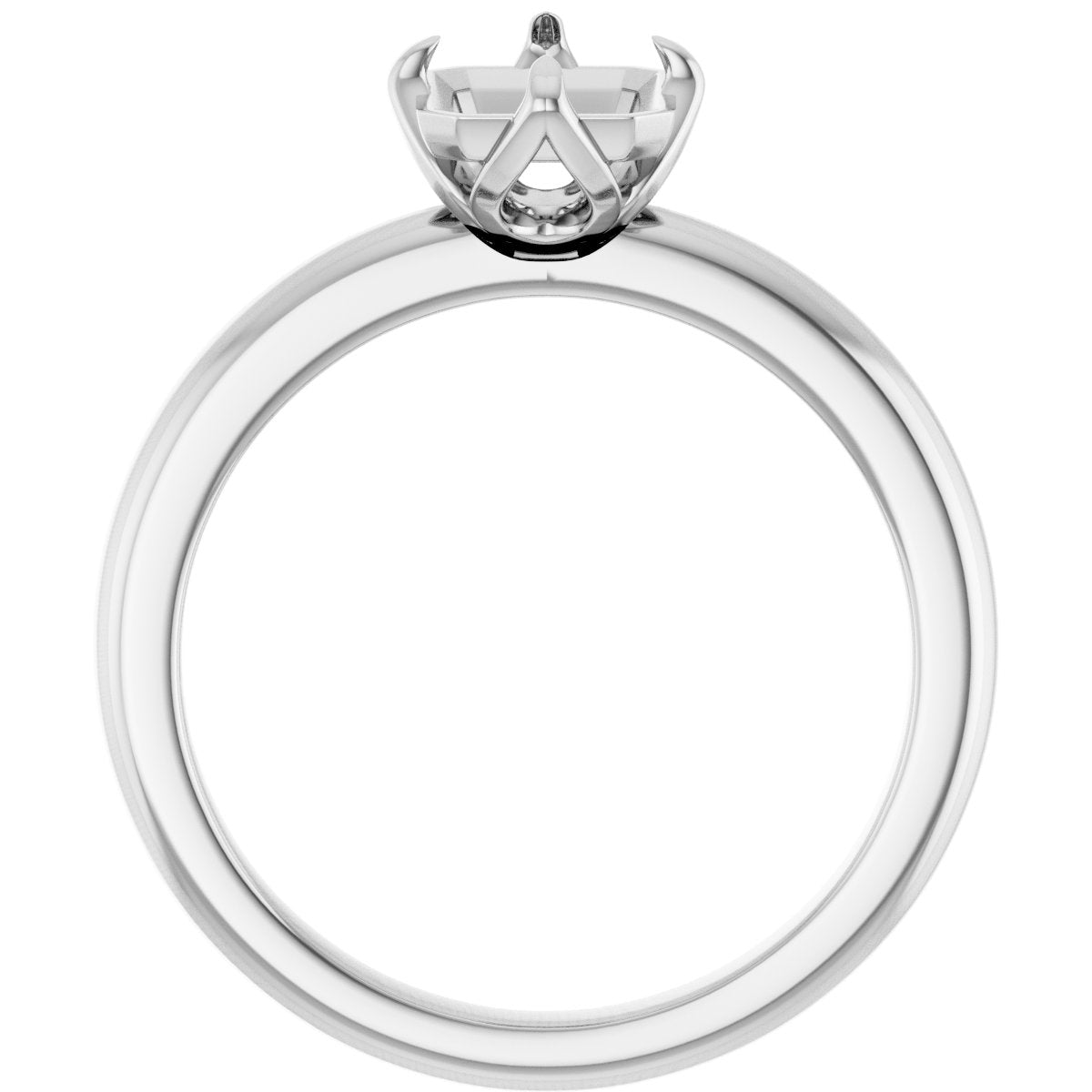 2 CT Lab-Grown Diamond Engagement Ring in 14k white gold