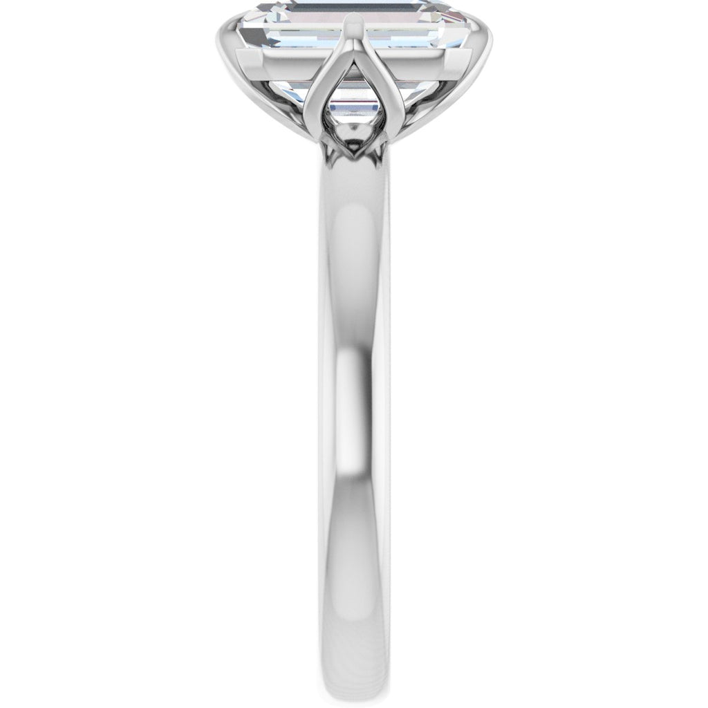 2 CT Lab-Grown Diamond Engagement Ring in 14k white gold