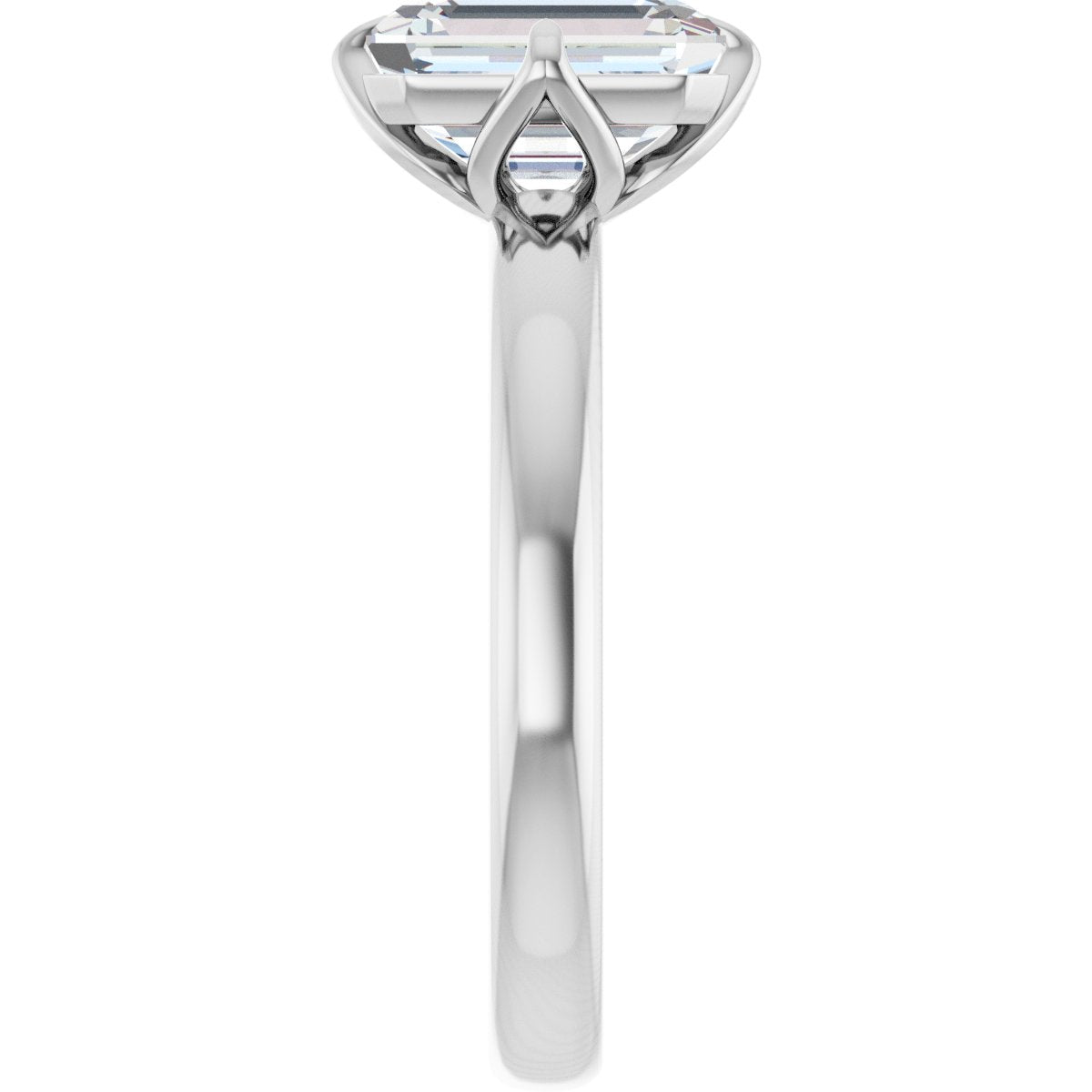 2 CT Lab-Grown Diamond Engagement Ring in 14k white gold