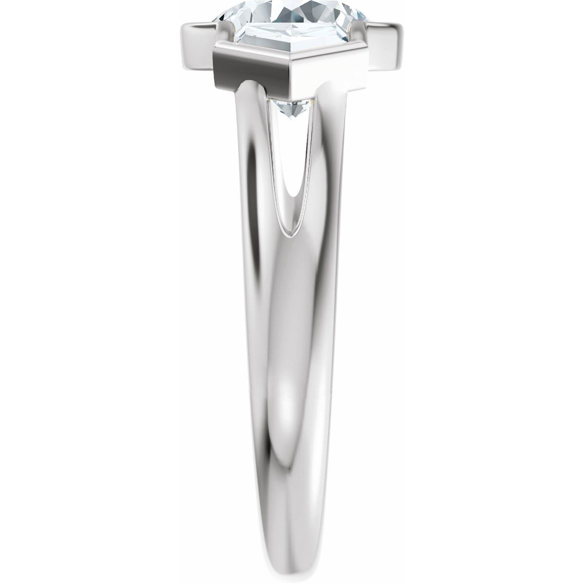 2 5/8 CTW Lab-Grown Diamond Engagement Ring in 14k white gold