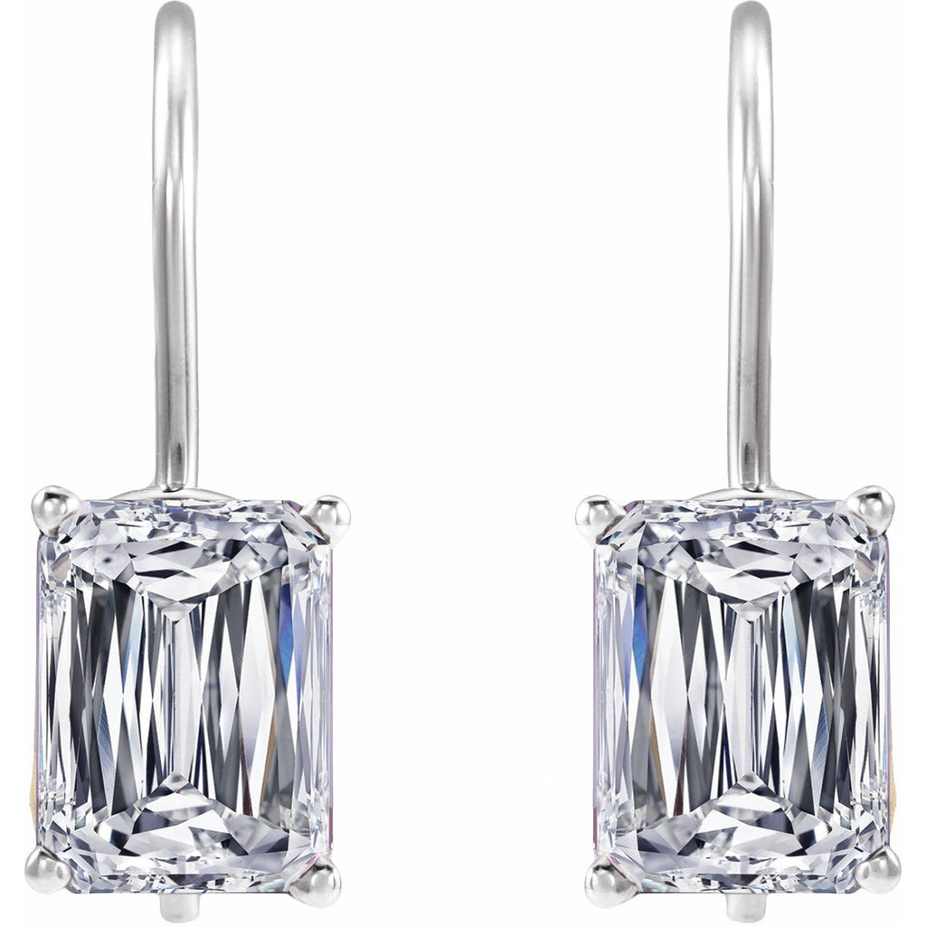 7 1/2 CTW Lab-Grown Diamond Earrings
