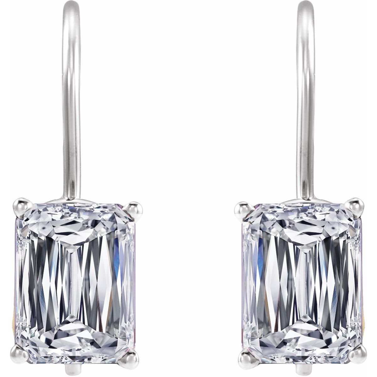 7 1/2 CTW Lab-Grown Diamond Earrings