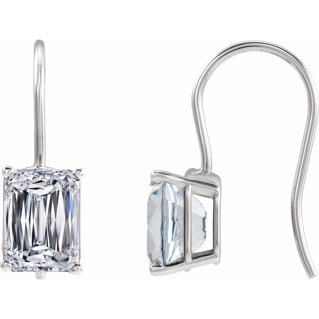 7 1/2 CTW Lab-Grown Diamond Earrings