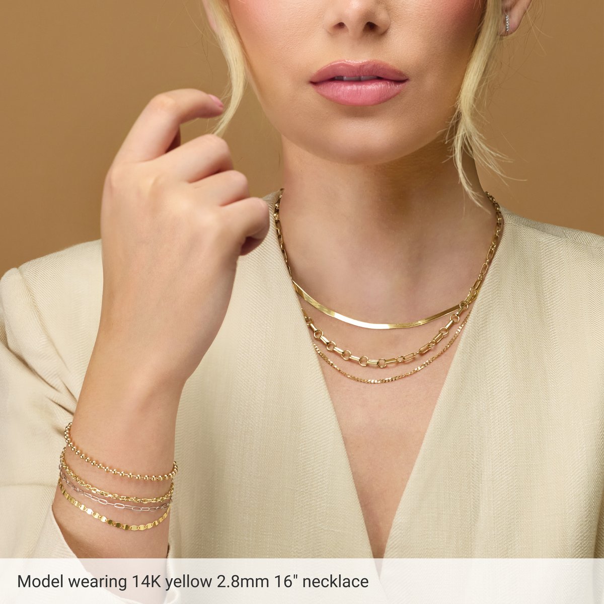 4.6 mm Flexible Herringbone Chain