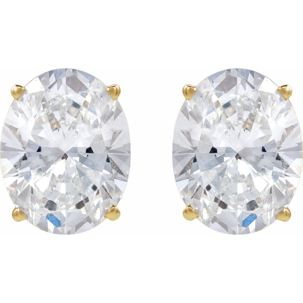 5 CTW Lab-Grown Diamond Earrings