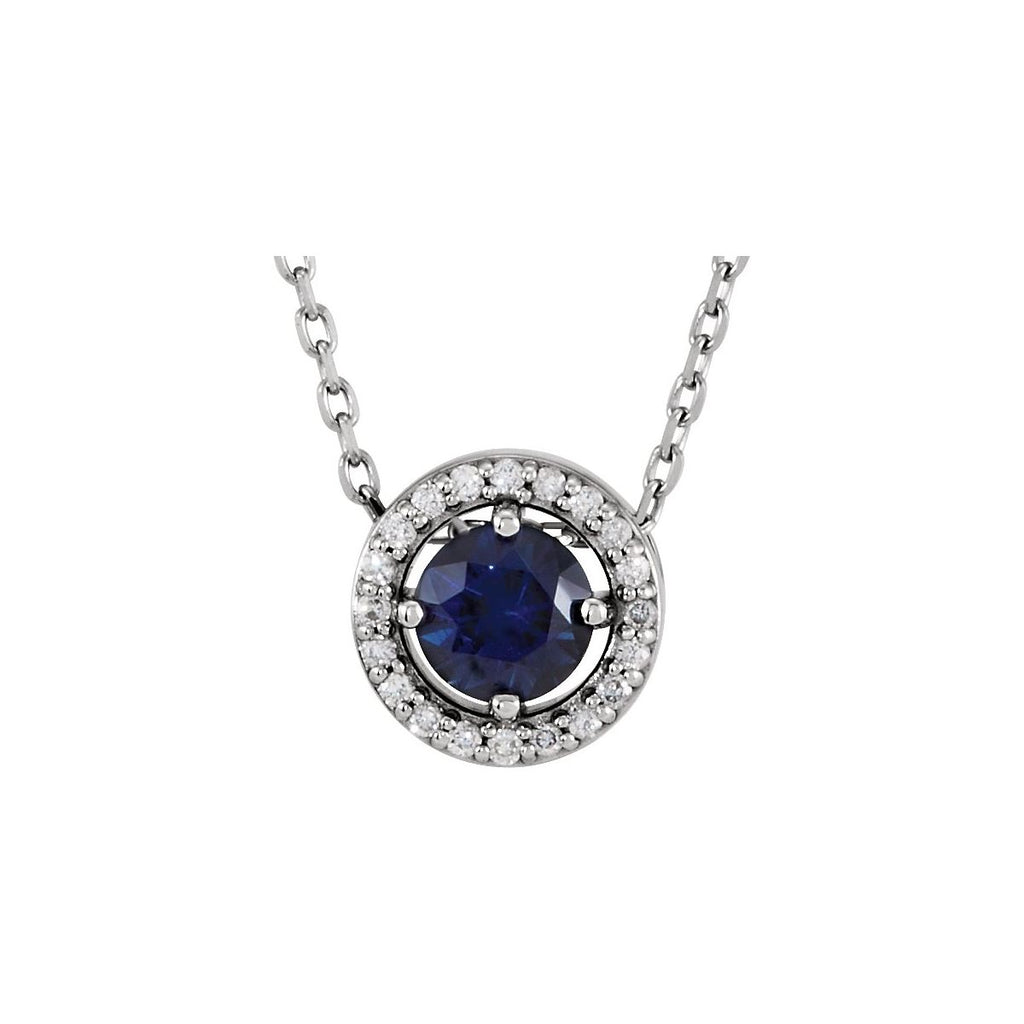 1/2 CTW Natural Diamond Necklace in 14k rose gold