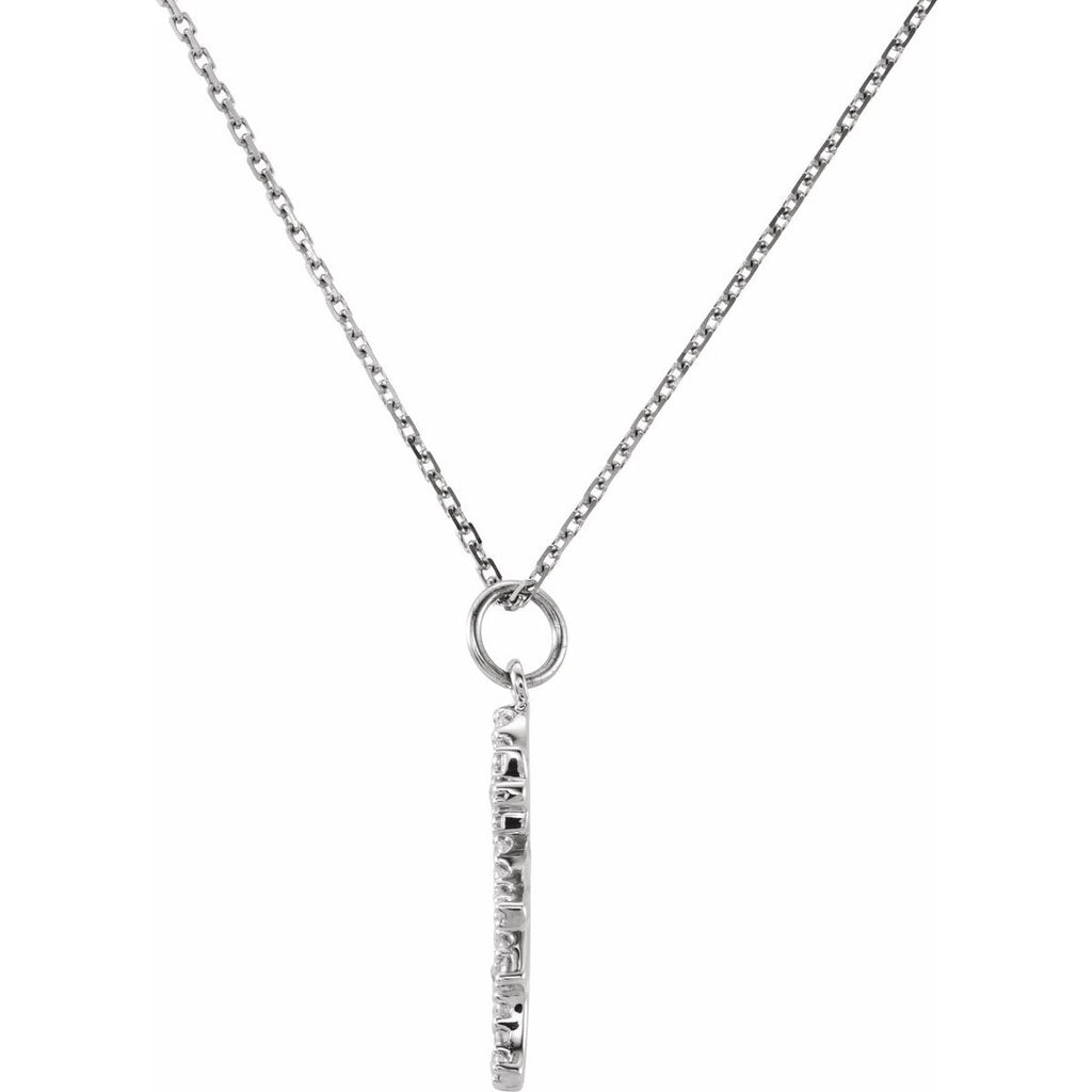 1/5 CTW Natural Diamond Girl Necklace