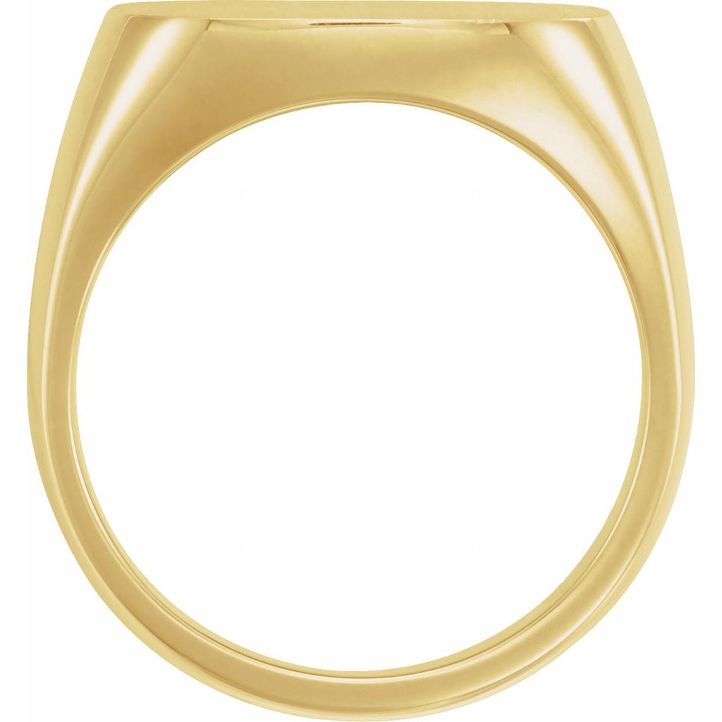 18 mm Signet Ring