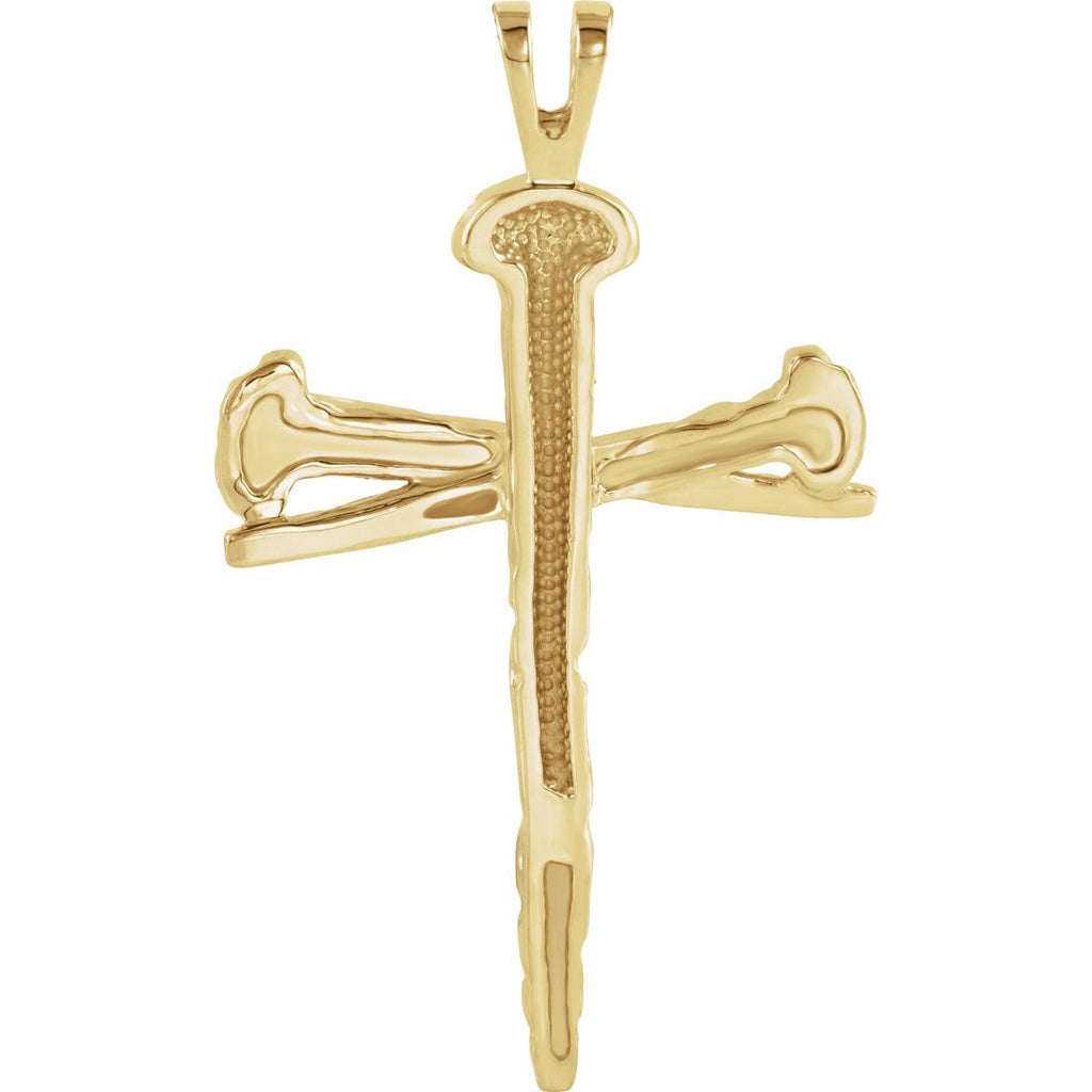 Nail Design Cross Pendant