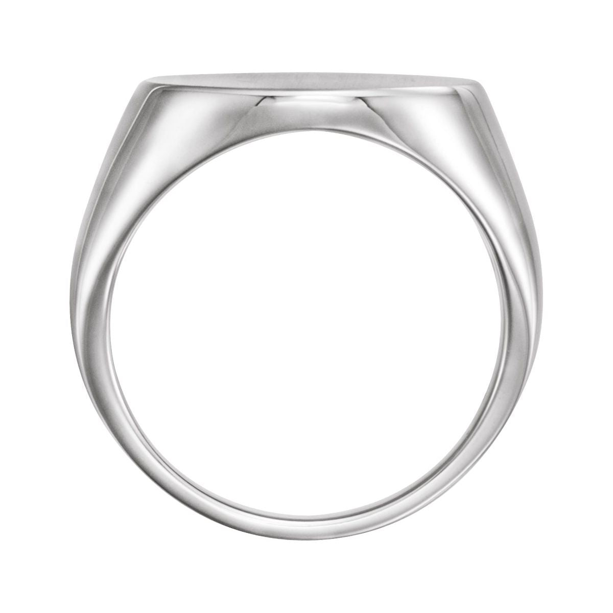 Round Signet Ring