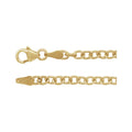 3.25 mm Oval Cable Chain in 14k yellow gold