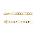 6.5 mm Figaro Chain in 14k yellow gold