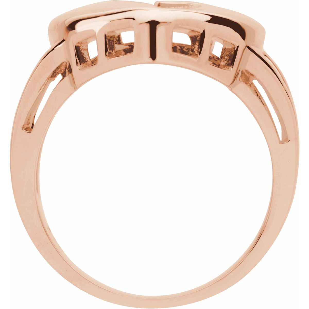 Engravable Family Heart Ring
