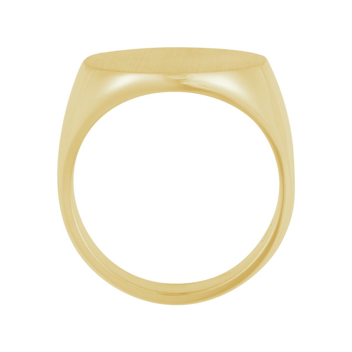 18 mm Round Signet Ring