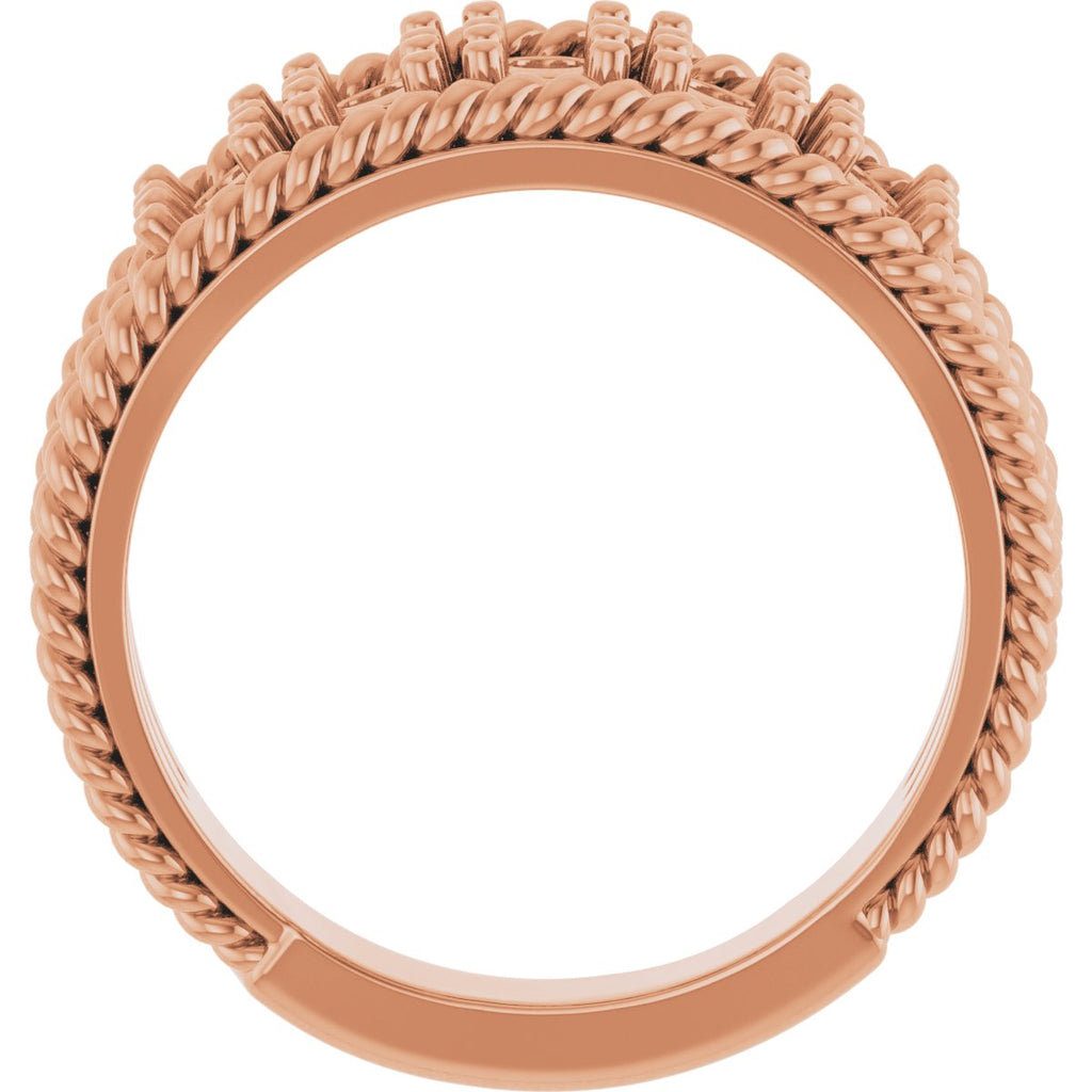 Family Negative Space Ring