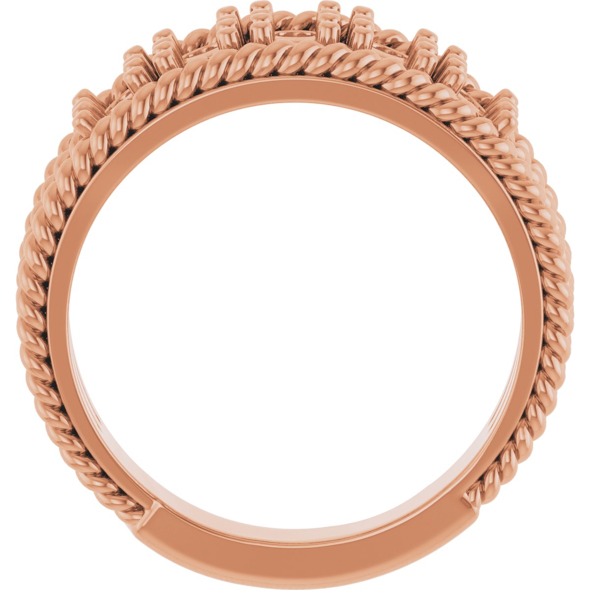 Family Negative Space Ring