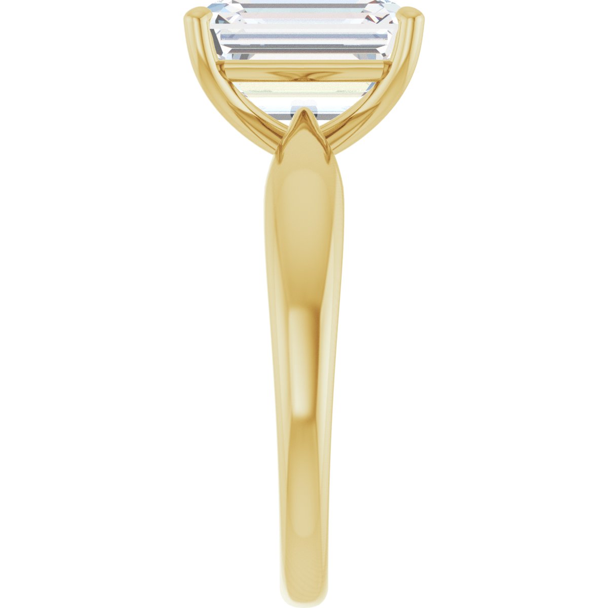 3 3/4 CTW Lab-Grown Diamond Engagement Ring in 14k yellow gold