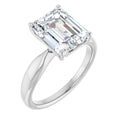 3 3/4 CTW Lab-Grown Diamond Engagement Ring in 14k white gold