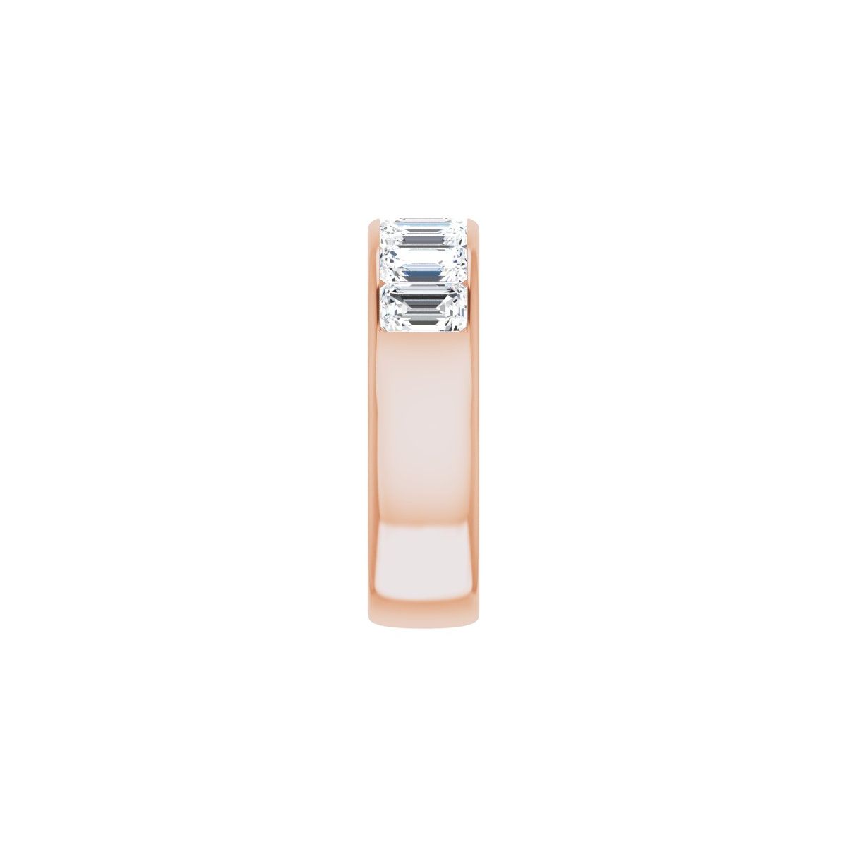 4 1/5 CTW Lab-Grown Diamond Band in 14k rose gold