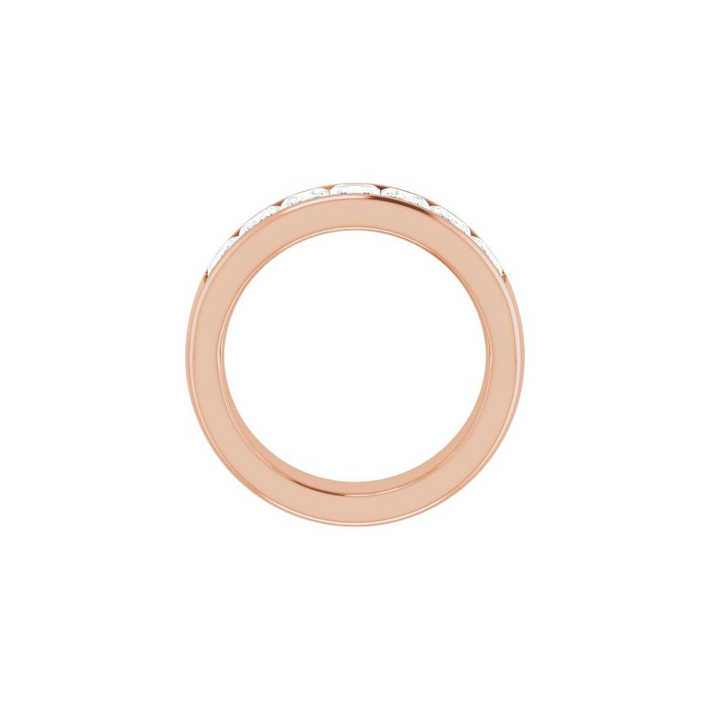 4 1/5 CTW Natural Diamond Band in 14k rose gold