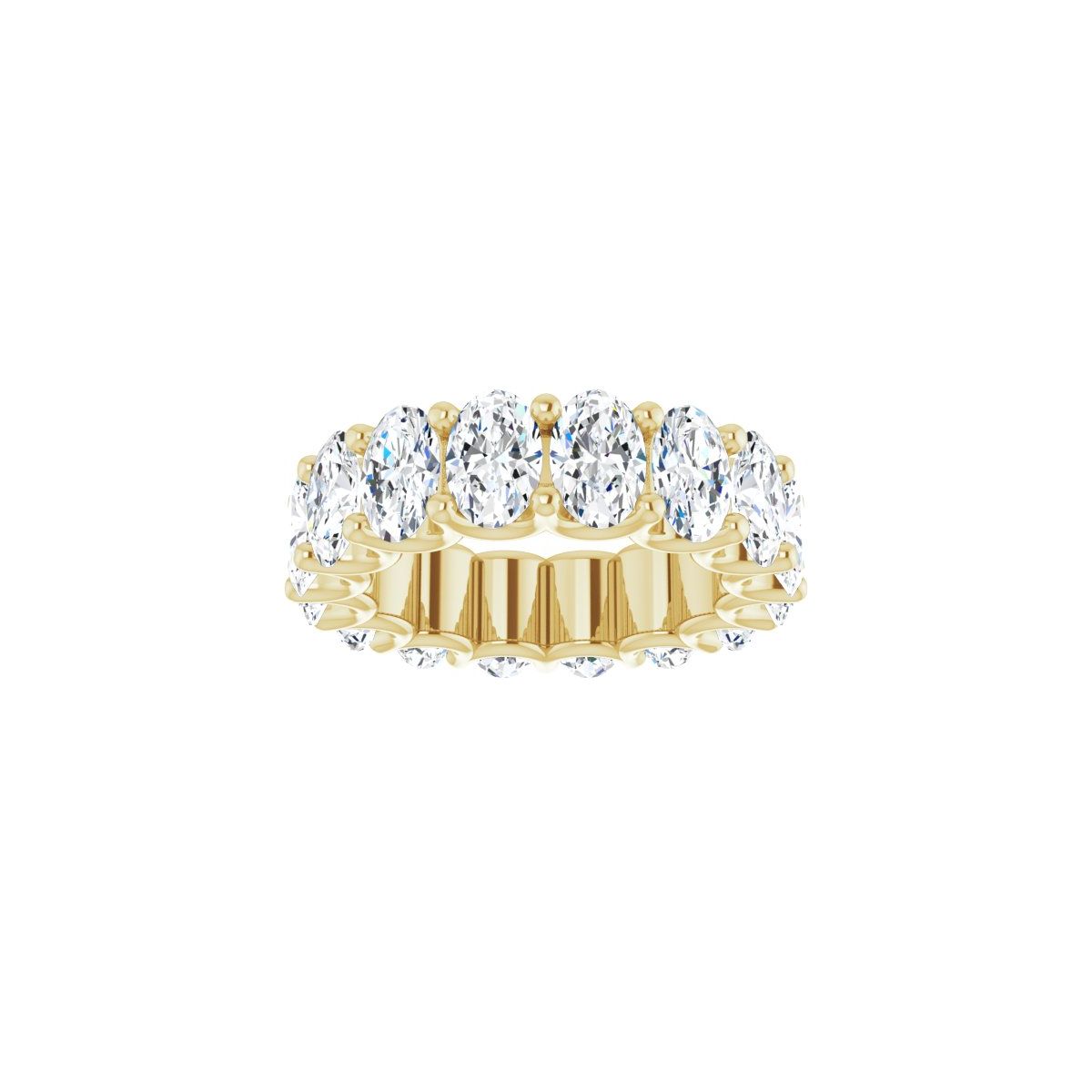 5 9/10 CTW Natural Diamond Eternity Band in 14k yellow gold