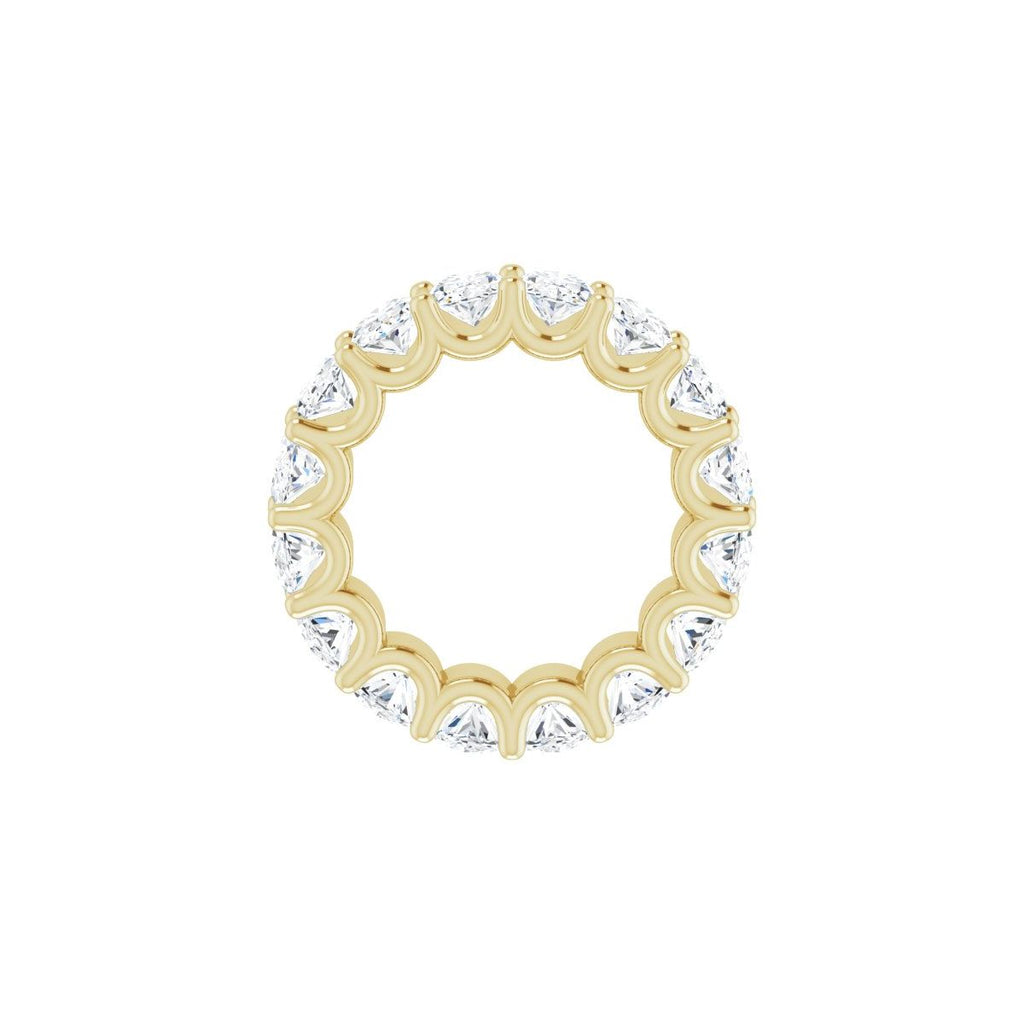 5 9/10 CTW Natural Diamond Eternity Band in 14k yellow gold