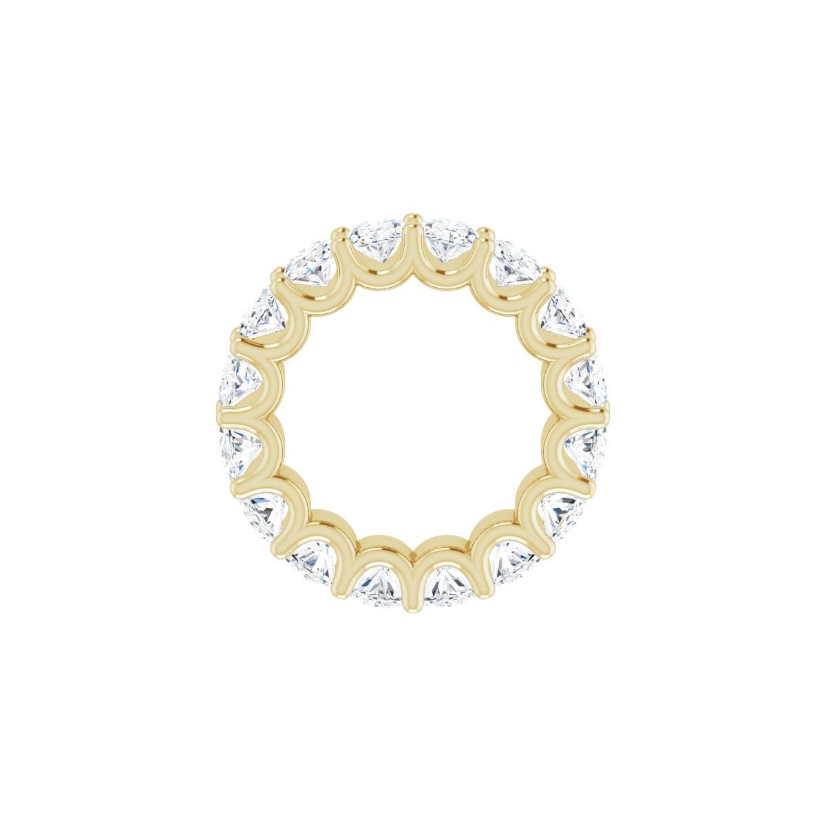 5 9/10 CTW Natural Diamond Eternity Band in 14k yellow gold