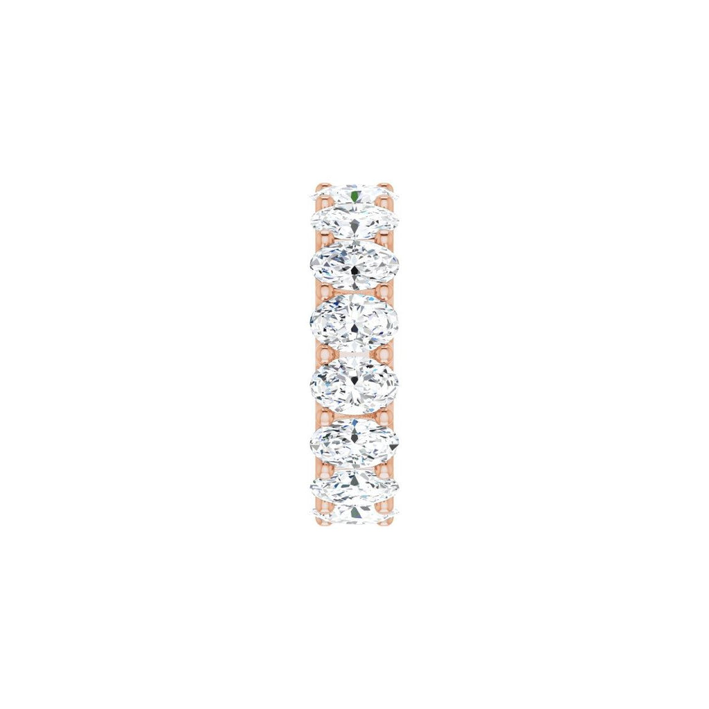 5 9/10 CTW Natural Diamond Eternity Band in 14k rose gold