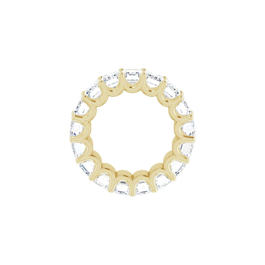 11 CTW Lab-Grown Diamond Eternity Band in 14k yellow gold