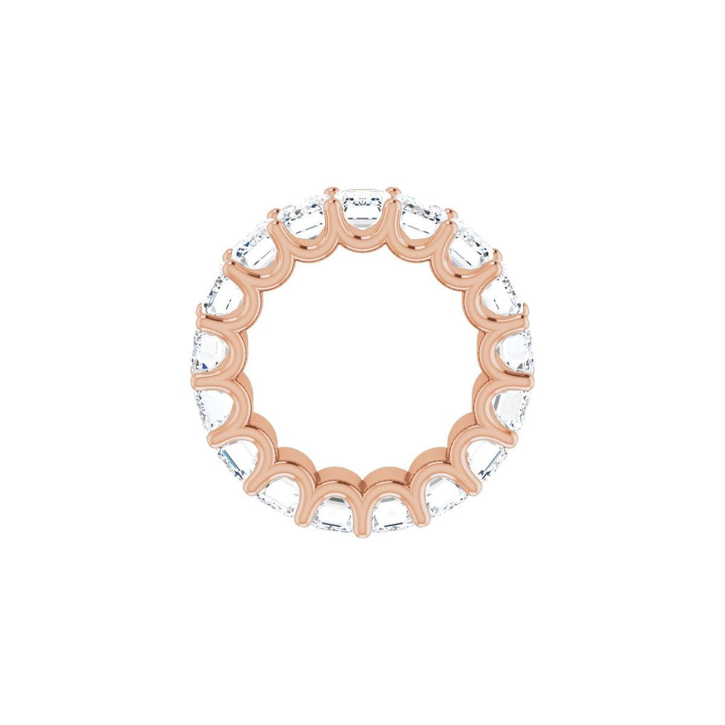 10 1/5 CTW Lab-Grown Diamond Eternity Band in 14k rose gold