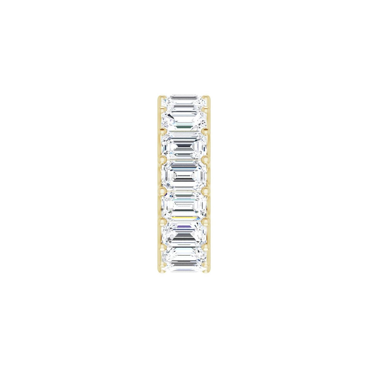 11 CTW Lab-Grown Diamond Eternity Band in 14k yellow gold