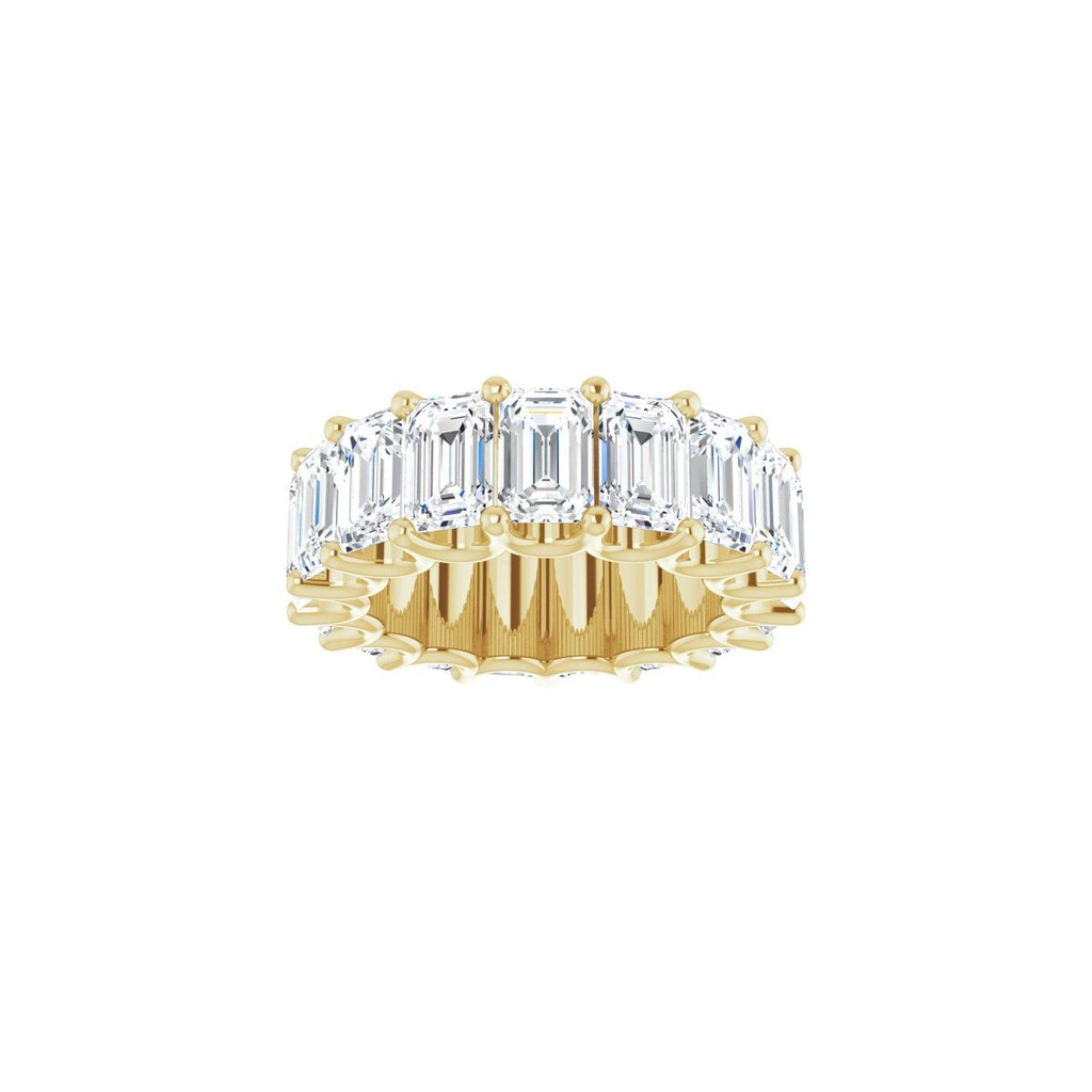 11 CTW Lab-Grown Diamond Eternity Band in 14k yellow gold
