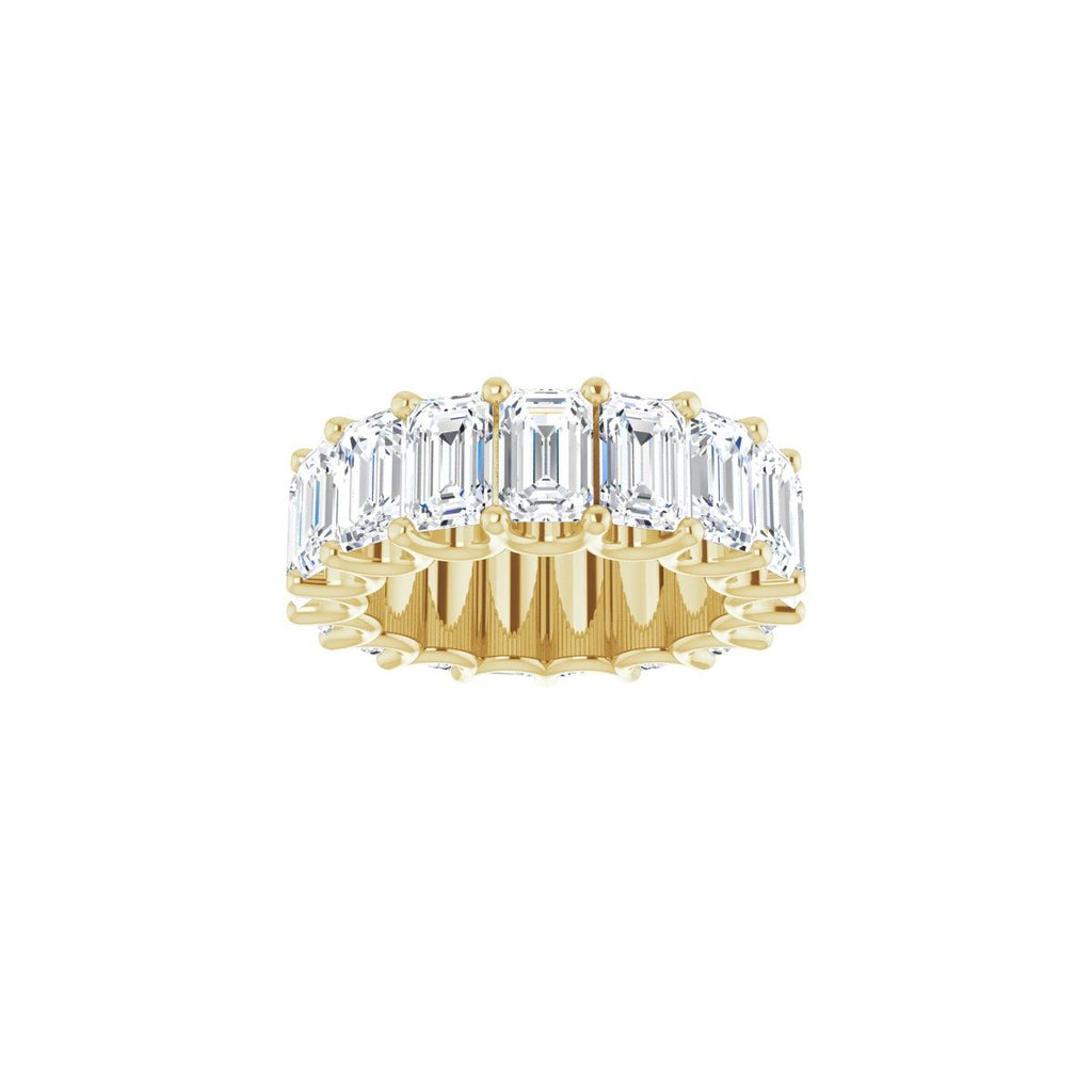 10 1/5 CTW Lab-Grown Diamond Eternity Band in 14k yellow gold