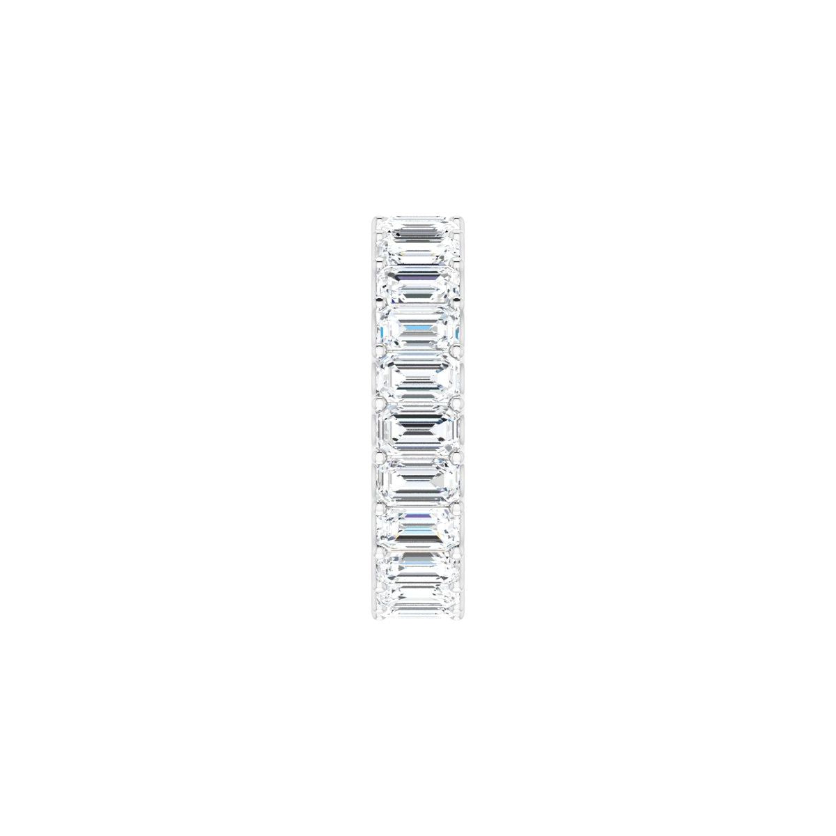 8 CTW Natural Diamond Eternity Band in platinum