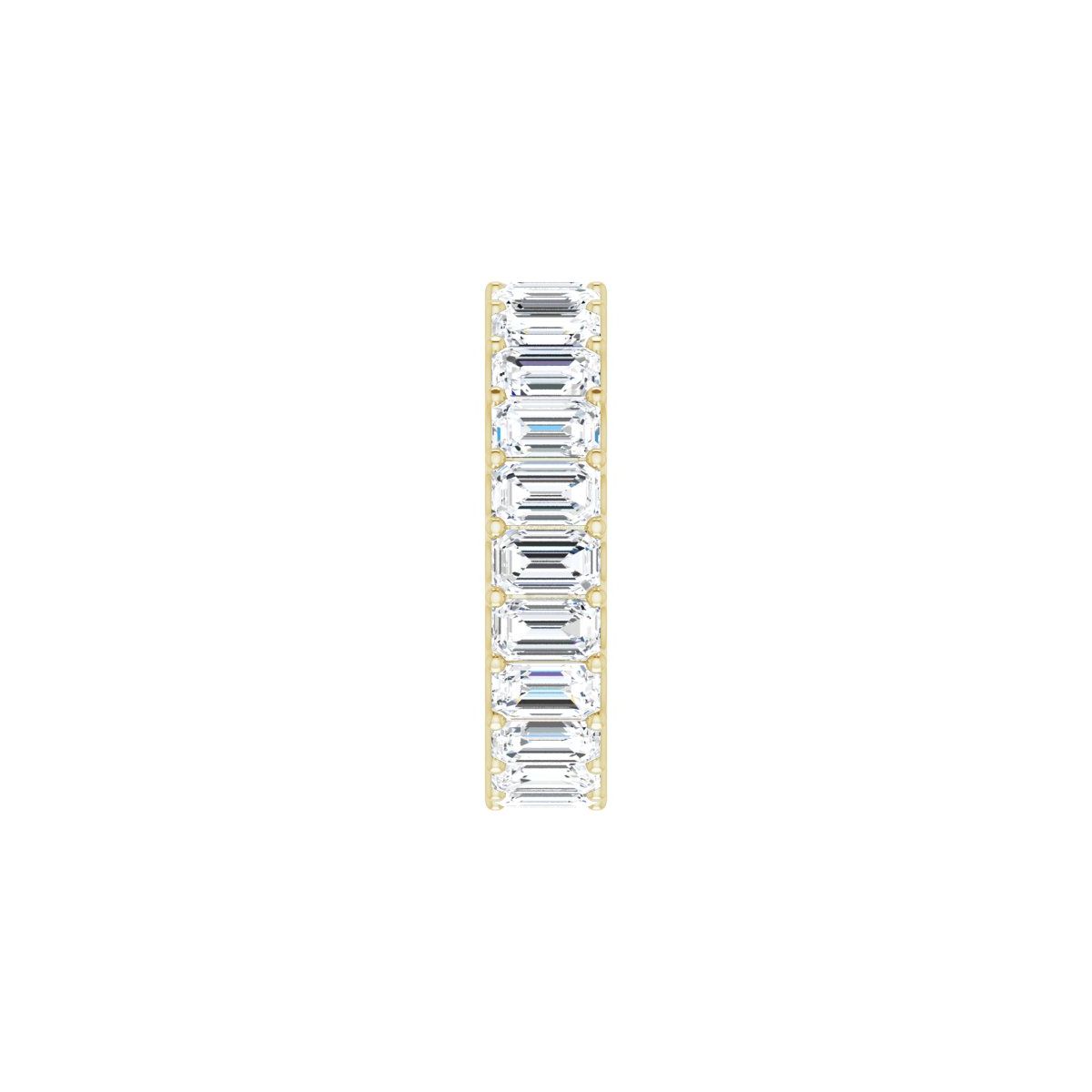 7 1/8 CTW Natural Diamond Eternity Band in 14k yellow gold