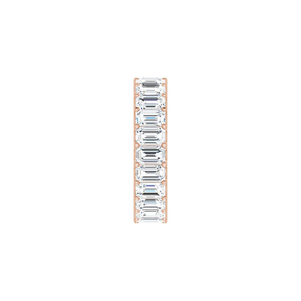 7 1/8 CTW Natural Diamond Eternity Band in 14k rose gold