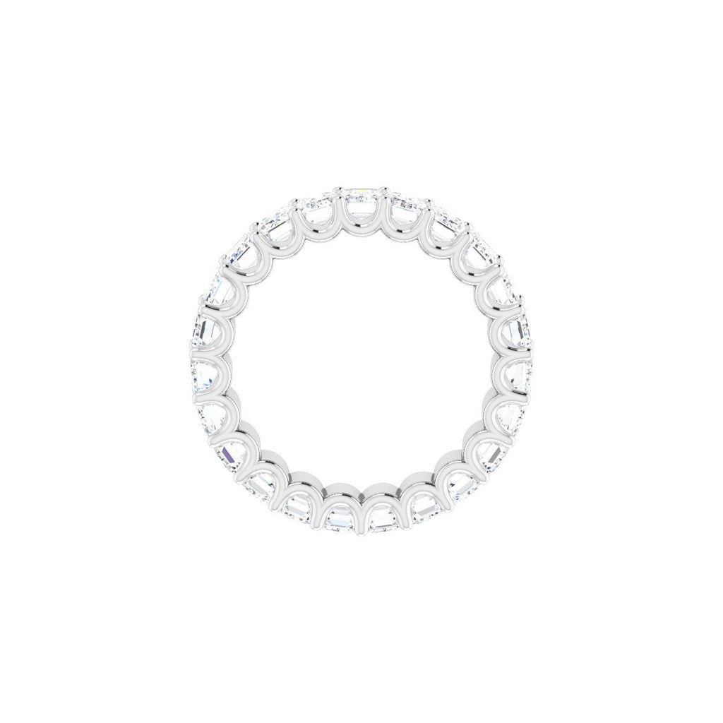 8 CTW Natural Diamond Eternity Band in platinum