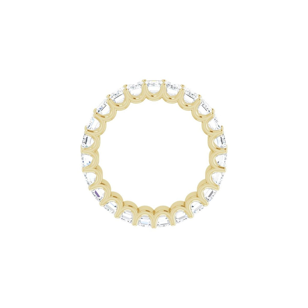 7 1/8 CTW Natural Diamond Eternity Band in 14k yellow gold