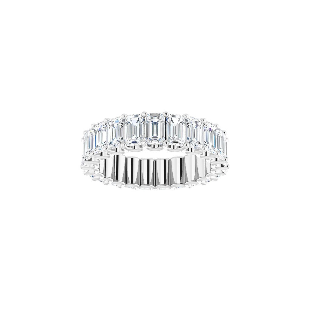 8 CTW Natural Diamond Eternity Band in platinum
