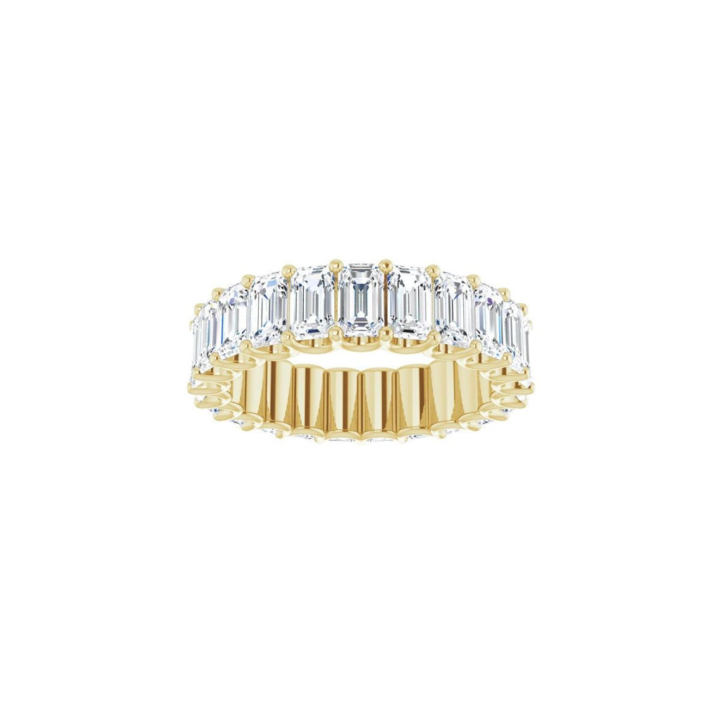 7 1/8 CTW Natural Diamond Eternity Band in 14k yellow gold